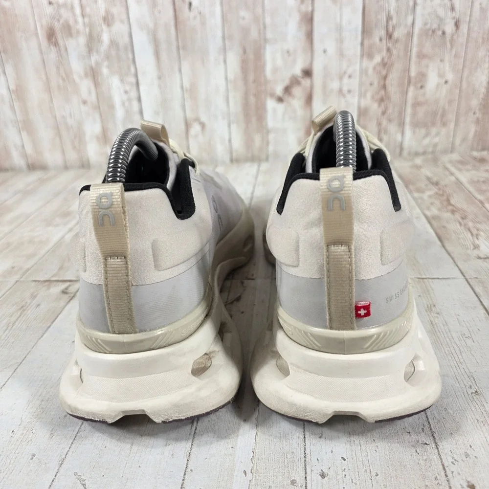 On Cloudmonster Womens Running Shoes Undyed White Creek 3WE30413292 Size 9 USW9
